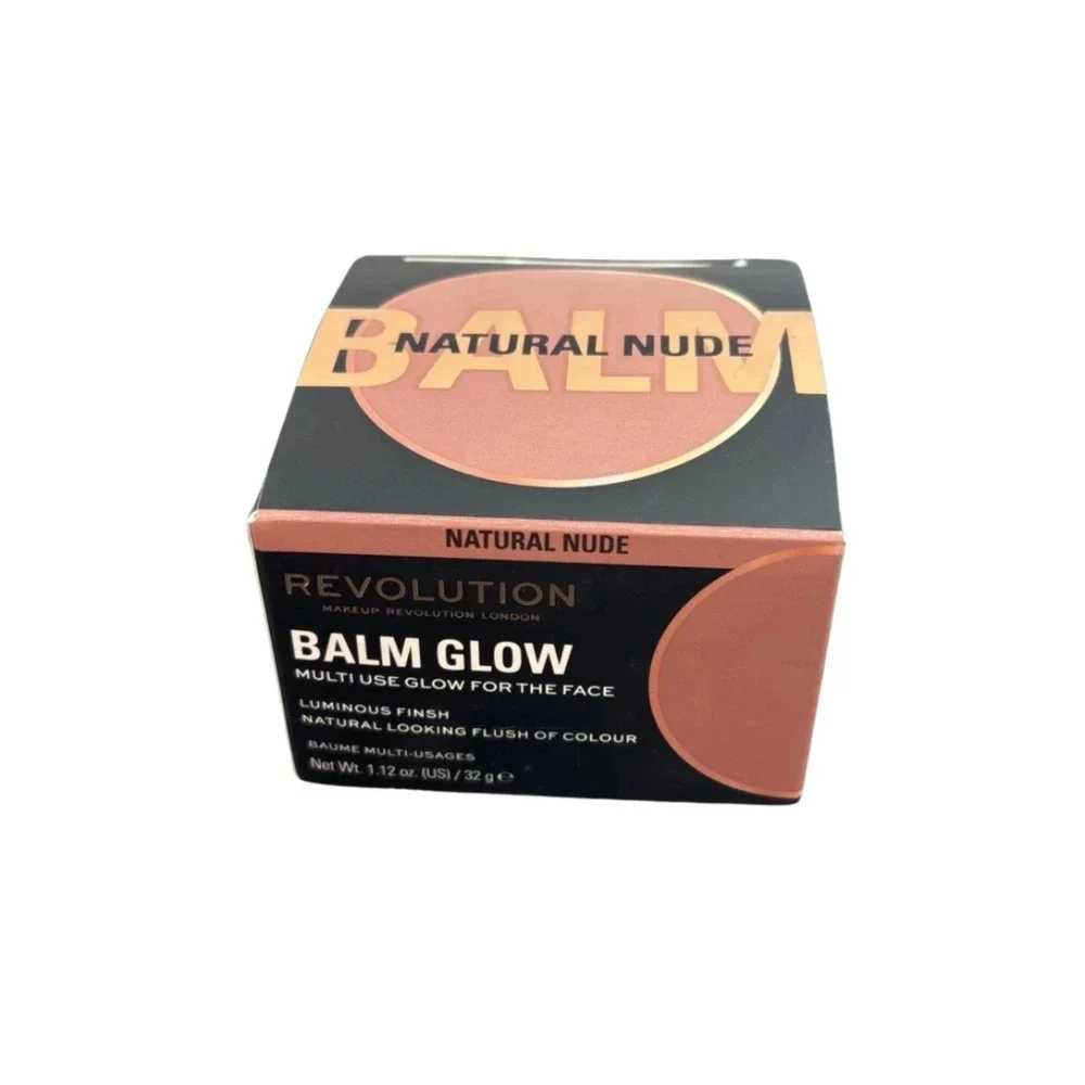 Revolution Balm Glow Natural Nude‎ 1.12 oz Multi Use Face Highlighter Cream
